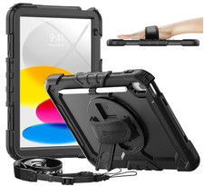  for iPad (A16) 11th/ 10th Generation Case 11''/ 10.9 Inch (2025/2022) - Black picture