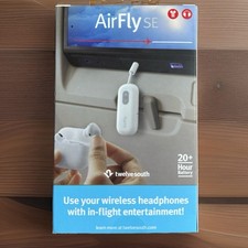 Twelve South AirFly SE Portable Bluetooth Audio Receiver, White, TS-2259 picture
