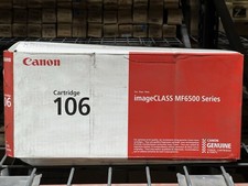 Canon 106 (0264B001AA) Black Toner Cartridge-Open/Worn Box picture