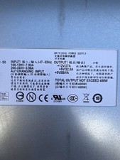 Lot of 2 - Dell 0MX838 488W Power Supply PowerVault MD1000 MD3000 D488P-S0 MX838 picture