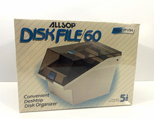 Vintage 1987 Allsop Disk File 60 5.25