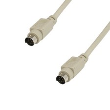 [Lot10] 6Ft MDIN 8 8Pin Male to Male Cable Shielded for Mac Computer Peripherals picture