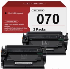 ALLWORK 070 Black Compatible Toner Cartridge 2-Pack for Canon imageCLASS picture