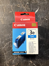 Canon BCI-3e  BCI-3eC Cyan Ink Cartridge GENUINE NEW SEALED BOX picture