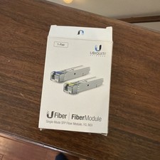 NIB Ubiquiti Networks UniFi UF-SM-1G-S SFP Fiber Module Single-Mode One Pair picture