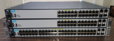 Lot of 3 - HP ProCurve Switch Lot (2x 2620-24 & 1x E2620-48 PoE+) J9624A J9627A picture