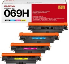 069H Toner 4 Pack Replacement for mf753cdw Canon 069 069H Toner Cartridges picture