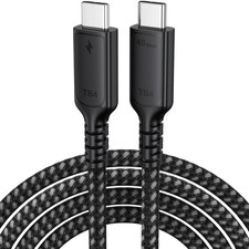 USB 4 Cable 6Ft for Thunderbolt 4, USB4 40Gbps High Speed Data Transfer, 8K@60Hz picture
