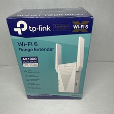 TP-Link RE615X AX1800 WiFi 6 Range Extender w/Ethernet Port | 1.8G Dual picture