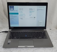 TOSHIBA PORTEGE Z30-B PT251U-03H010 Laptop Core I5-5300U 8GB SEE NOTES picture