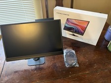 15.6in Portable LCD Monitor 1920x1080 60Hz HDMI USB-C Widescreen Black picture