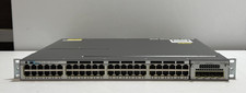 Cisco Catalyst 3750X Switch WS-C3750X-48T-L V06  w/ C3KX-NM-1G Network Module picture