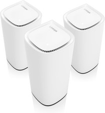 Linksys Velop Pro 6E MX6203 Tri-Band AXE5400 WiFi Mesh System MX6200 x 3 Pack picture