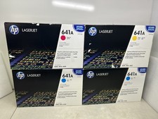 Lot of (4) N.O.S. HP 641A Laserjet (2) C9721A, 9722A & 9723A Print Cartridge picture