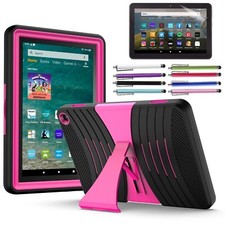 For Amazon Fire HD 8 2024/2022 12th Gen Shockproof Kickstand Tablet Case picture