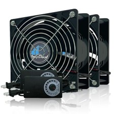 Muffin Fan 120V Axial Fan 220V 110V with Variable Speed Controller Computer F... picture