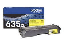 Brother Genuine TN635XLY High Yield Yellow Toner Cartridge (1 Pack) picture