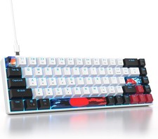 Teclado Mecanico 60 Percent Keyboard Mechanical with Backlit Keycaps Mac/Windows picture
