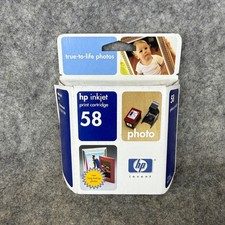 HP 58 Photo Inkjet Print Cartridge C6658AN New Exp 2004 OEM Ink picture