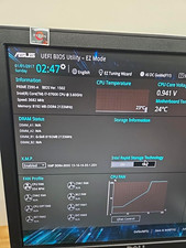 ASUS PRIME Z390-A LGA1151 Motherboard - POSTS - 2 RAM Slots Faulty - READ picture