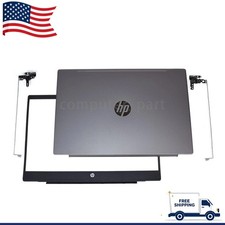 15in Back Cover/ Bezel/ Hinges For HP 15-CS 15-CW TPN-Q208 Top L23879-001 Gray picture