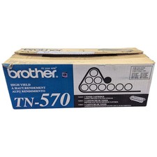 Genuine Brother TN-570 Black Toner Cartridge (Open Package New) picture
