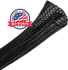 Funda protectora para cables trenzados de 25 pies y 1/2 pulgada picture