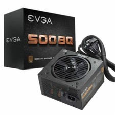 EVGA 500 W BQ  80+ Bronze 500W Semi Modular FDB Fan Power Supply 110-BQ-0500-K1 picture