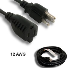 10PCS 100' Weather Proof Outdoor Power Cable NEMA5-15P/5-15R 14AWG 15A/250V SJTW picture