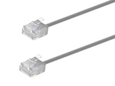 Monoprice Cat6 Ethernet Patch Cable - 1 Feet - Gray | Stranded, 550MHz, UTP picture