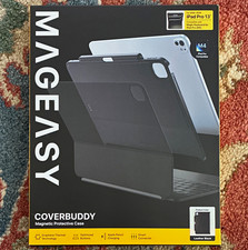 MAGEASY CoverBuddy Magnetic Leather Case w/ Pencil Holder iPad Pro 13 2024 picture