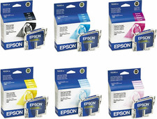 New Genuine Epson 33 Black Color 6PK Ink Cartridges Stylus Photo 960 picture