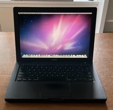 2008 Apple MacBook A1181 Black - Working w/batt, chrg, OS 10.6.8 picture