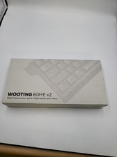 Wooting 60HE V2 ANSI Black Aluminum Gaming Keyboard New Open  Dirty Retail Box picture