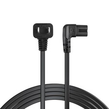 UL 12Ft Extra Long 2Prong LED LCD TV AC Power Cord For Vizio Samsung LG Sharp picture