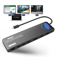 OREI SplitXtend 3-Display USB-C Docking Hub with 85W PD, Ethernet, and 4K Output picture