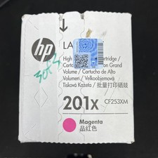 HP 201X Magenta Genuine LaserJet Toner Cartridge CF253XM CF403X Factory Sealed picture