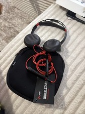 Poly Blackwire 5220 USB-C Headset w/ Boom Mic - Dual Ear Black/Red - New/Unused picture