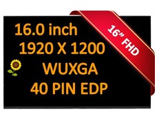 B160UAN08.1 16.0 Inch Display Panel Matrix Laptop LCD screen IPS 1920x1200 New picture