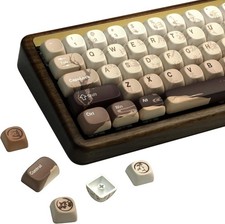 Oasis PBT Keycaps-MOA Keycap, Custom Keyboard Keycaps 60 65 75 100 Percent, 5 Si picture