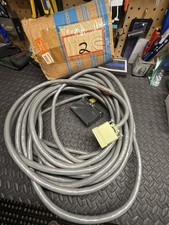 Vtg 1981 IBM 3705 Communications Controller Cord/Cable 50’ Long 300V 34& 48-Pin picture