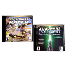 Star Wars Racer Jedi Knight Dark Forces II Windows Two 2 Video Games LucasArts  picture