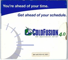 ITHistory SOFTWARE IBM  (1999) ALLAIRE COLD FUSION 4.0 Web Application  CD picture