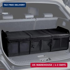 1680D 114L XL Car Trunk Organizer & Storage with Lid, Collapsible | Water-repell picture