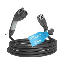 EV Charger Extension Cable, 21ft 32Amp J1772 Extension Cable Compatible with ... picture