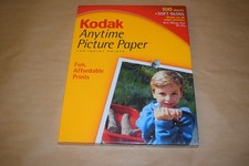 Kodak Anytime Picture Paper for Inkjet Letter 8.5x11 Soft Gloss 100 sheets 44 LB picture