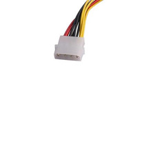 3 Pack 4Pin Molex to 3X Sata 15Pin Splitter Connector Power Supply Cable Adap... picture