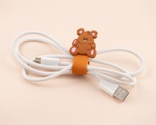 Garfield Pooky Cartoon Data Cable Storage Clip Travel Earphone Winding Organizer picture