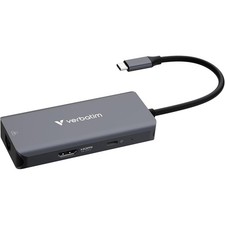 Verbatim Essentials 100W 6-Port USB-C Multiport Hub with Ethernet picture