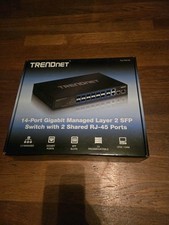 NEW UNOPEN FACTORY SEALED  TRENDnet 14-Port Gigabit Ethernet Switch picture